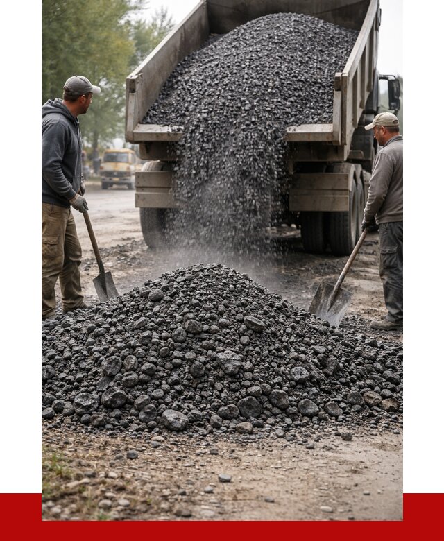 Дробленый асфальт в Артёме от 2903 р. с доставкой | ПРОНЕРУДАрт