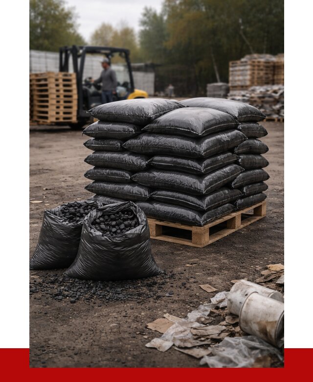 Купить уголь в мешках с доставкой в Артёме от 7775 р. | ПРОНЕРУДАрт
