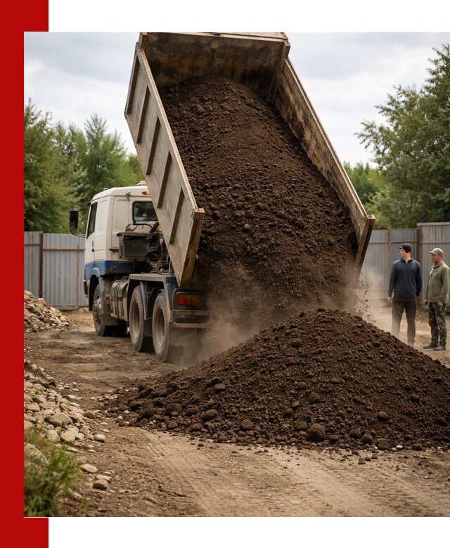 Доставка самосвалом 10 кубов в Артёме быстро и надёжно