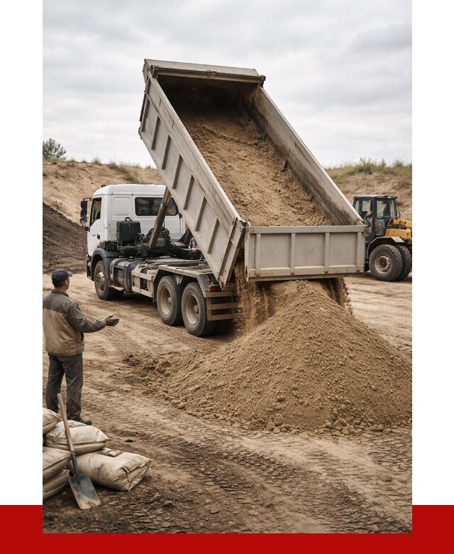 Доставка самосвалом 20 кубов в Артёме от 7775 р. | ПРОНЕРУДАрт