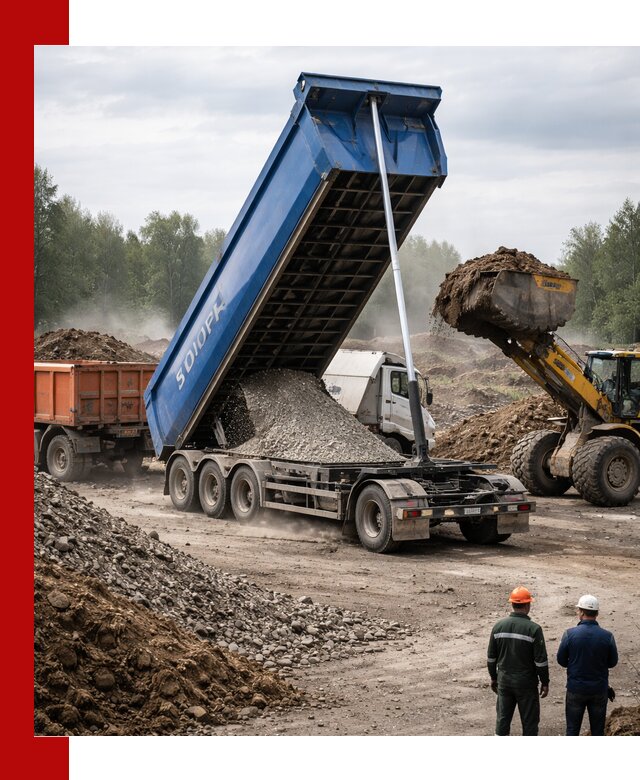 Аренда тонар 40 тонн в Артёме с доставкой материалов