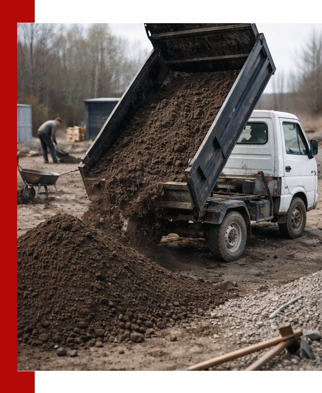 Аренда минисамосвала в Артёме для доставки сыпучих материалов