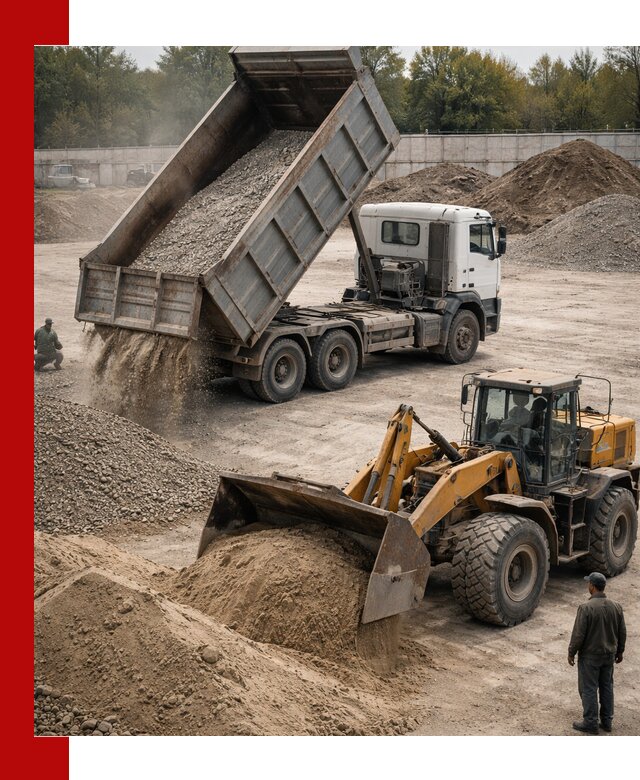 Перевозка сыпучих грузов самосвалами и бортовыми в Артёме