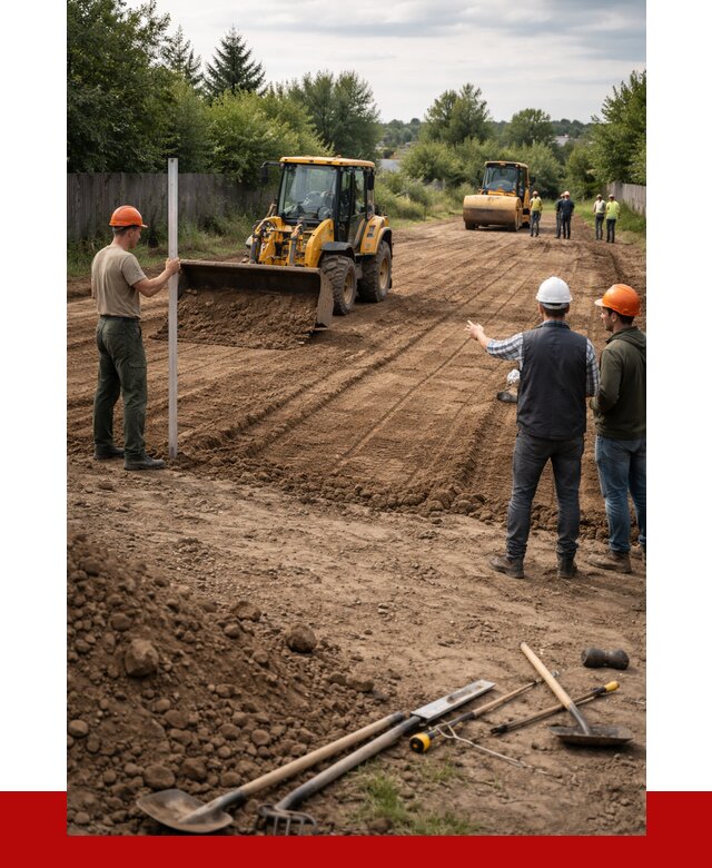 Планировка участка грунтом в Артёме от 4665 р ПРОНЕРУДАрт