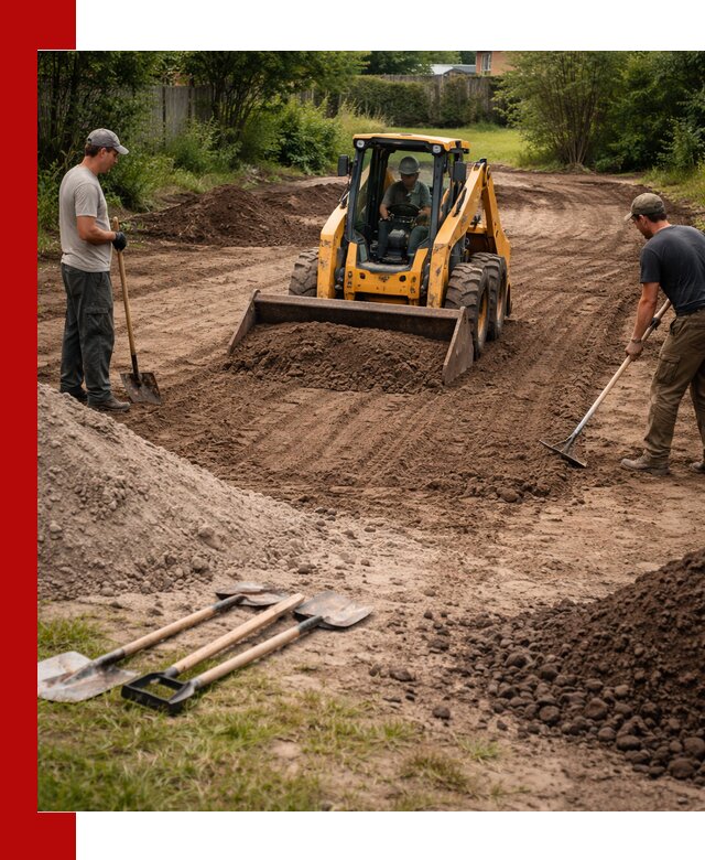 Планировка участка грунтом с вывозом и доставкой в Артёме